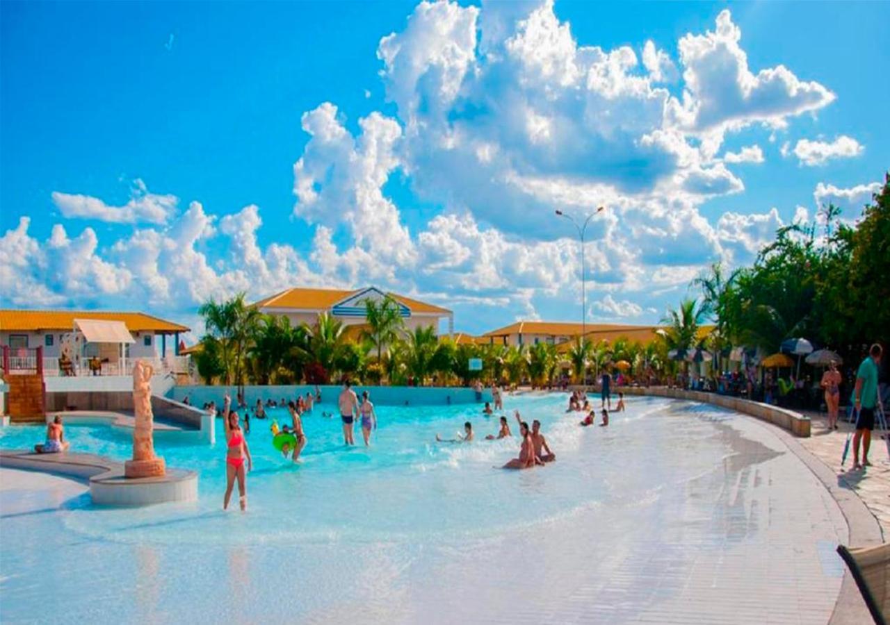 Lacqua Diroma Apartamento Completo Com Fogao, Geladeira, Micro-Ondas, Piscina 24H, Acomoda Ate 5 Pessoas Caldas Novas Bagian luar foto