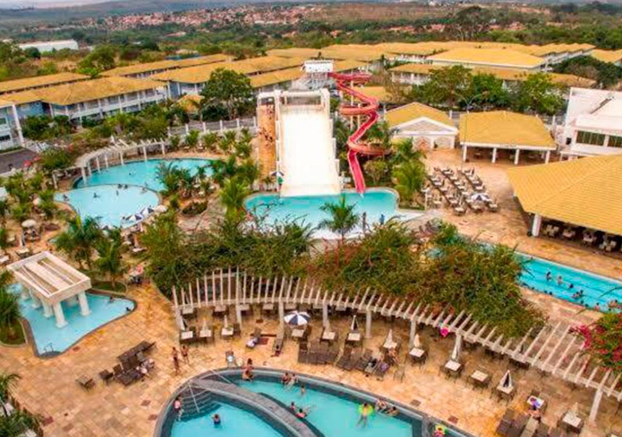 Lacqua Diroma Apartamento Completo Com Fogao, Geladeira, Micro-Ondas, Piscina 24H, Acomoda Ate 5 Pessoas Caldas Novas Bagian luar foto