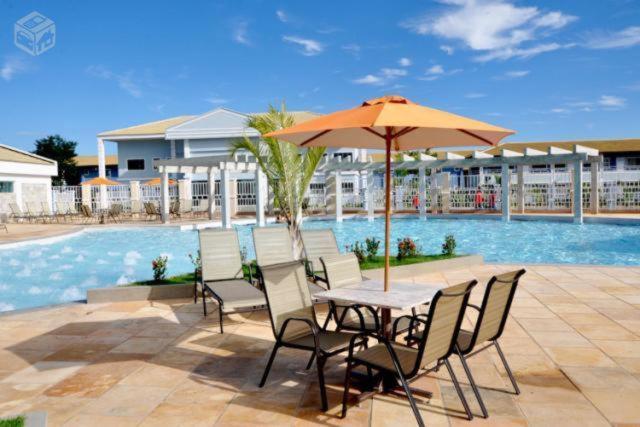 Lacqua Diroma Apartamento Completo Com Fogao, Geladeira, Micro-Ondas, Piscina 24H, Acomoda Ate 5 Pessoas Caldas Novas Bagian luar foto