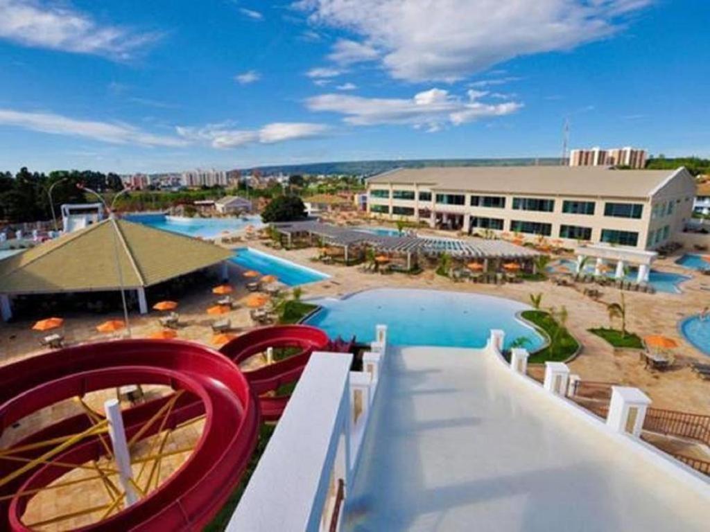 Lacqua Diroma Apartamento Completo Com Fogao, Geladeira, Micro-Ondas, Piscina 24H, Acomoda Ate 5 Pessoas Caldas Novas Bagian luar foto