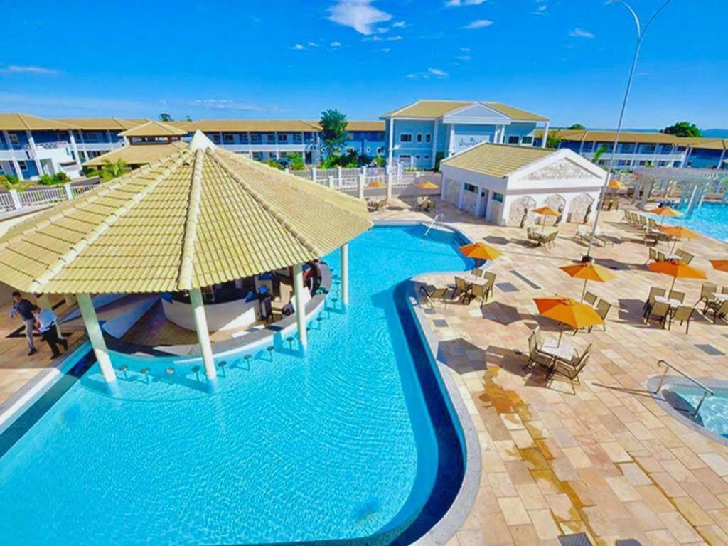 Lacqua Diroma Apartamento Completo Com Fogao, Geladeira, Micro-Ondas, Piscina 24H, Acomoda Ate 5 Pessoas Caldas Novas Bagian luar foto